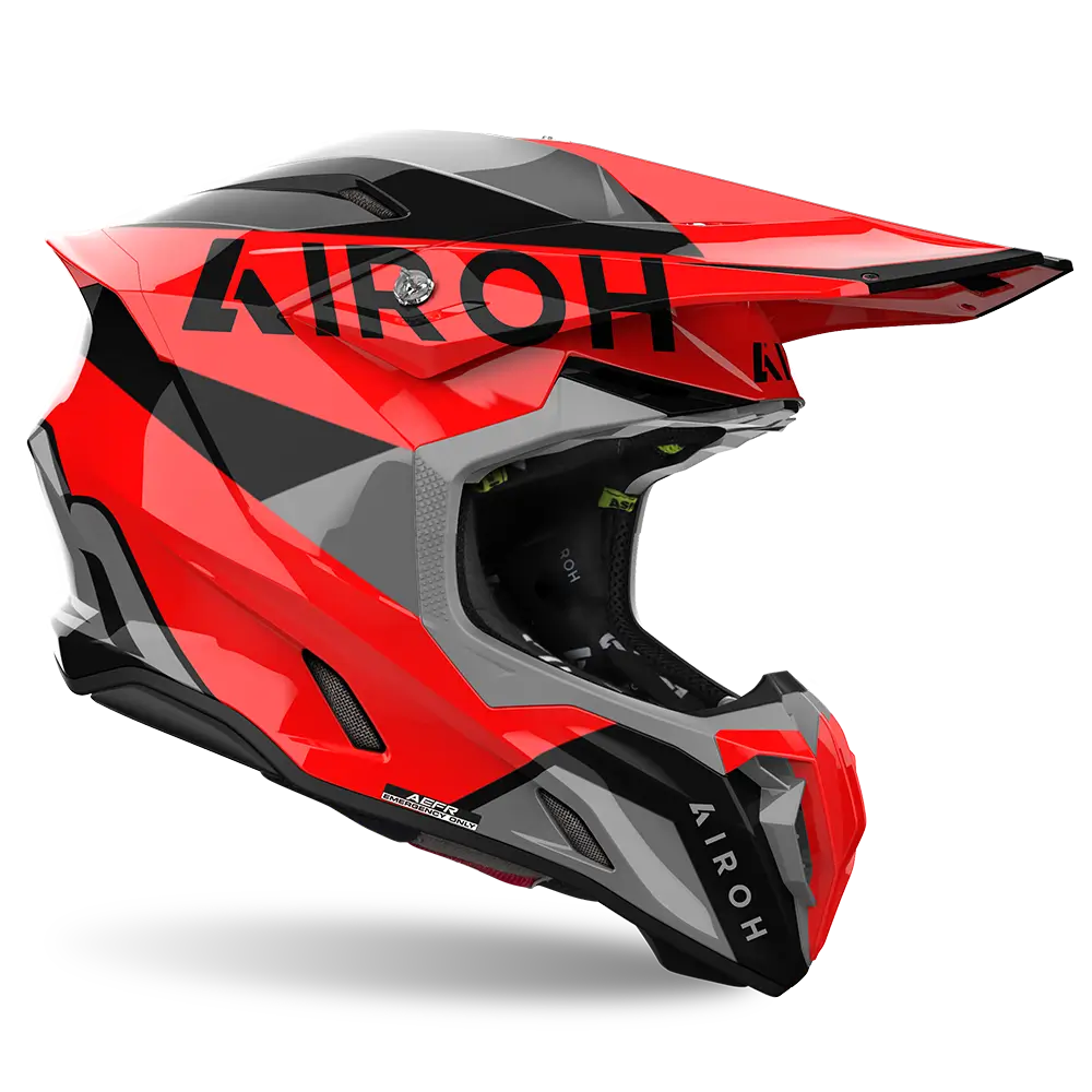 Airoh Twist 3 'King' - Red Gloss