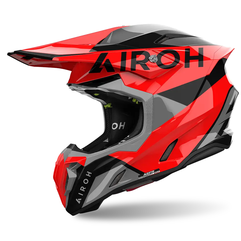 Airoh Twist 3 'King' - Red Gloss