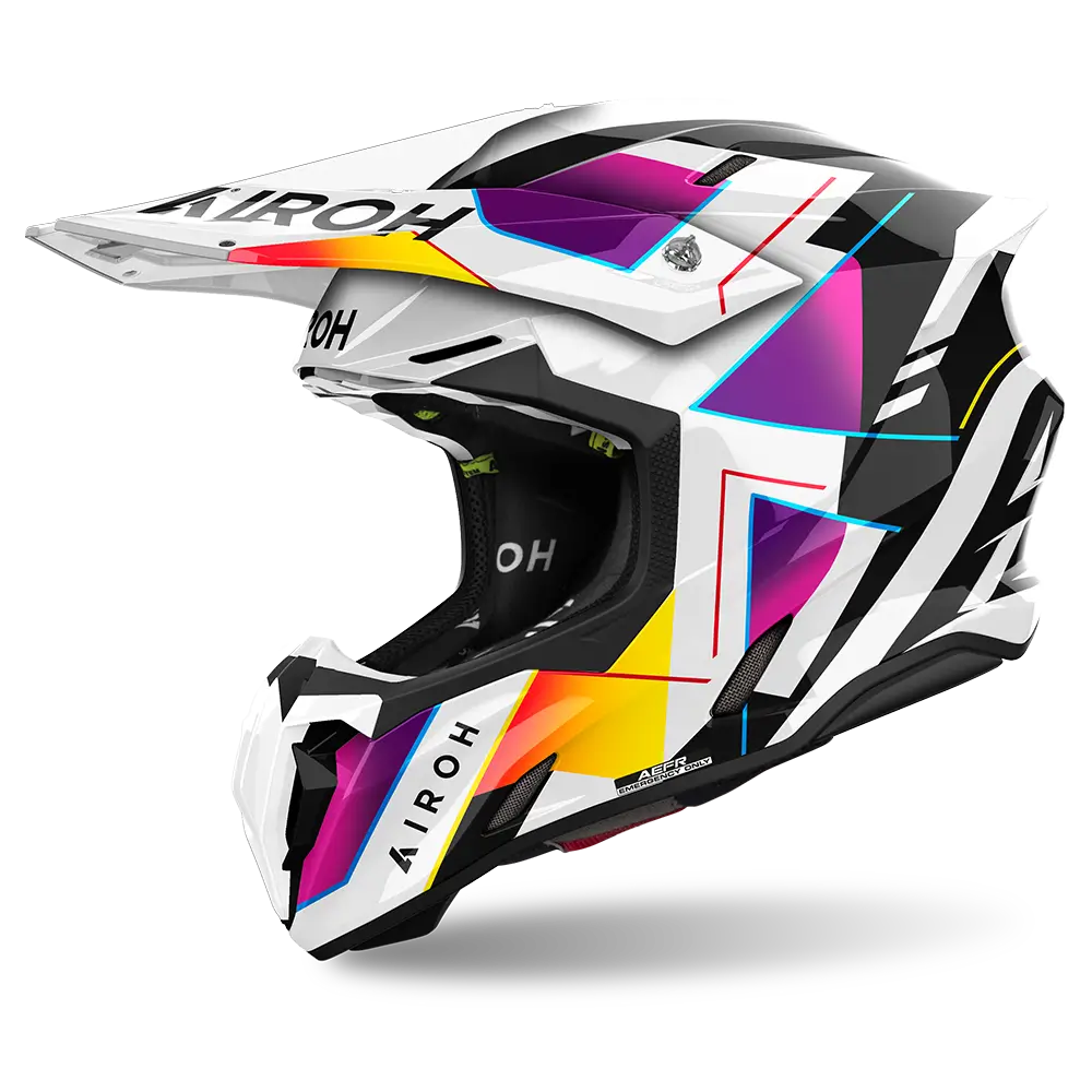 Airoh Twist 3 Helmet - Rainbow Gloss
