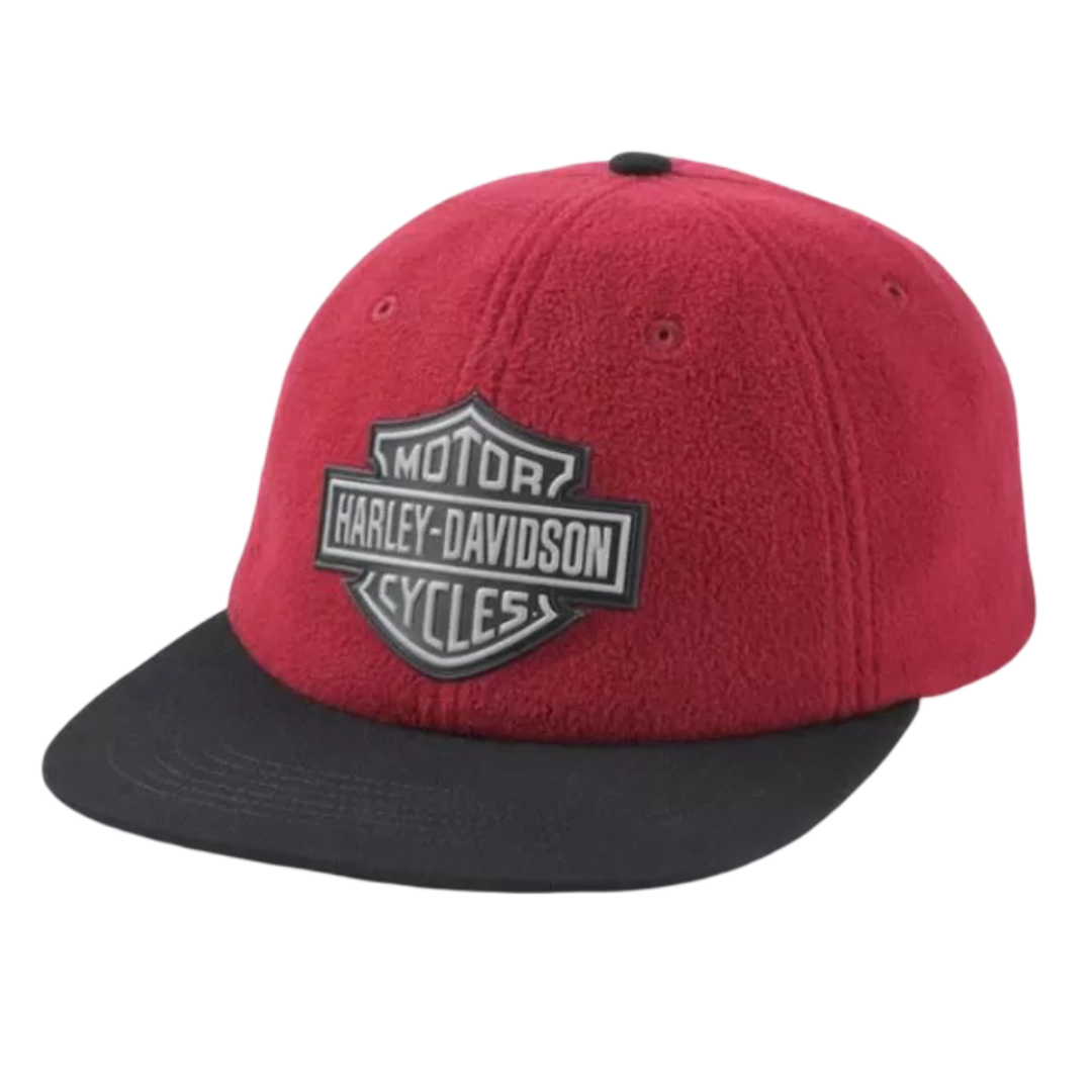 Harley-Davidson Bar & Shield Snapback Hat - Dark Red