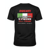 V-Twins x Ducati Men's Race Team T-Shirt