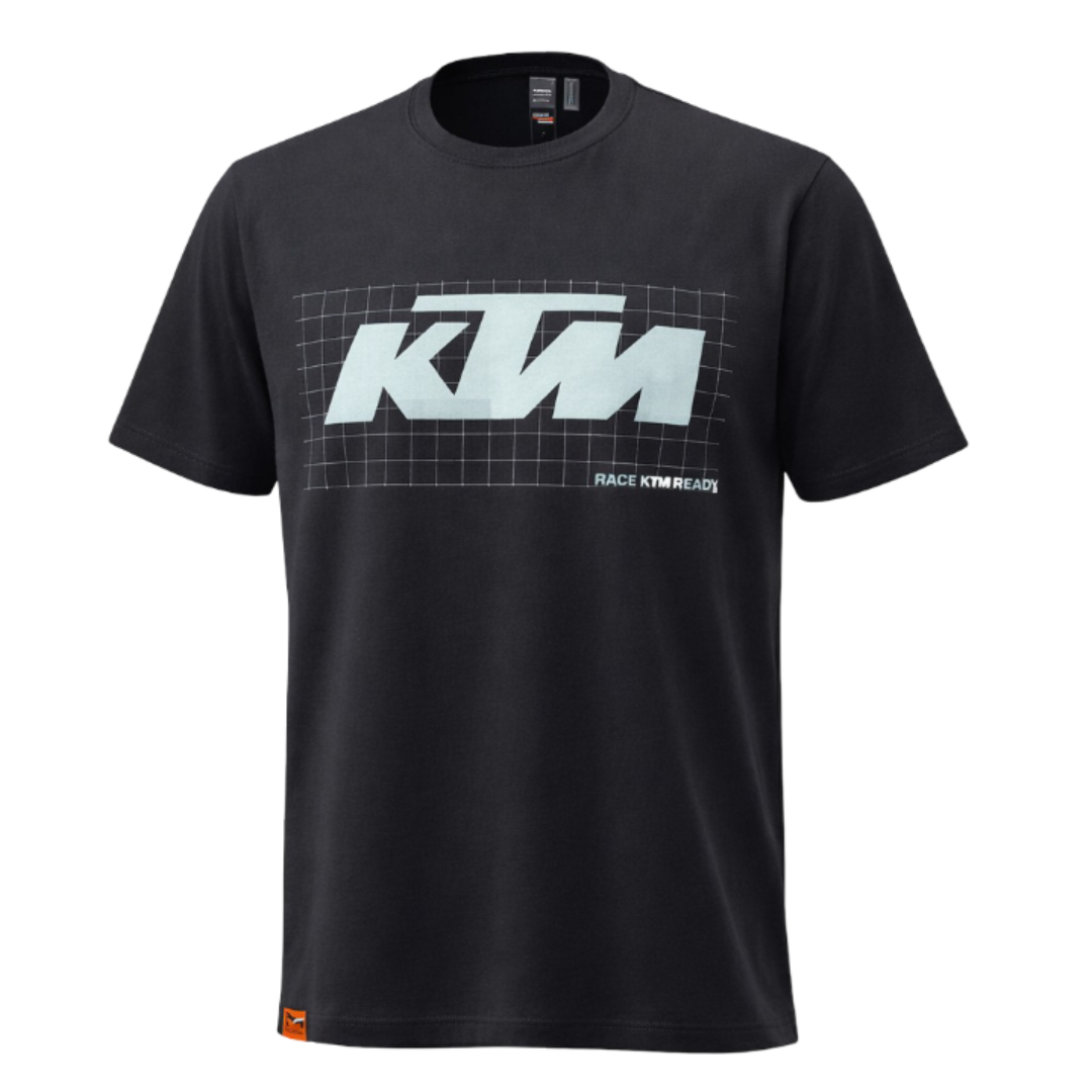 KTM Men's Grid T-Shirt - Black