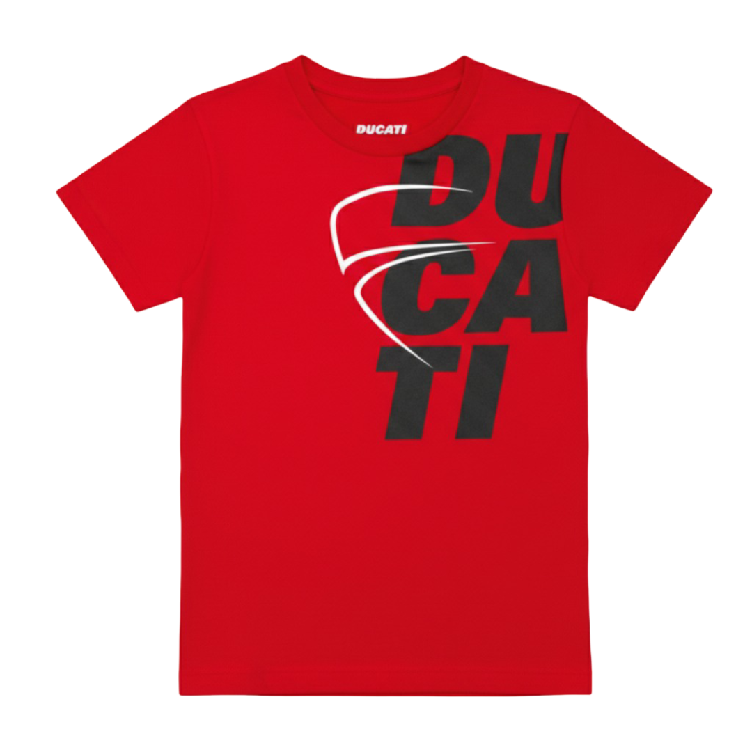 Ducati Kid's Sketch 2.0 T-Shirt - Red
