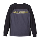 Harley-Davidson long-sleeve shirt with logo on a white background