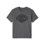 Harley-Davidson Men's Bar & Shield Pajama Pants Set - Charcoal