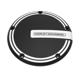 Harley-Davidson Empire Derby Cover - Black Anodized