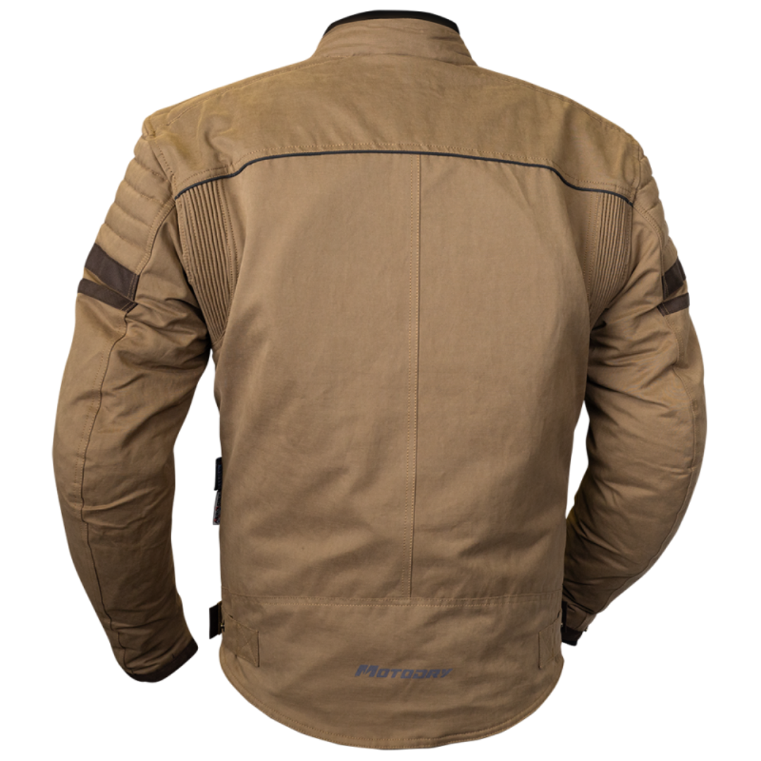 Motodry Clubman Evo Jacket - Vintage Brown