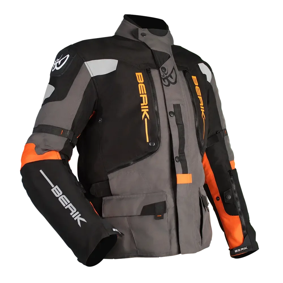 Berik Explorer ADV Jacket - Black/Orange