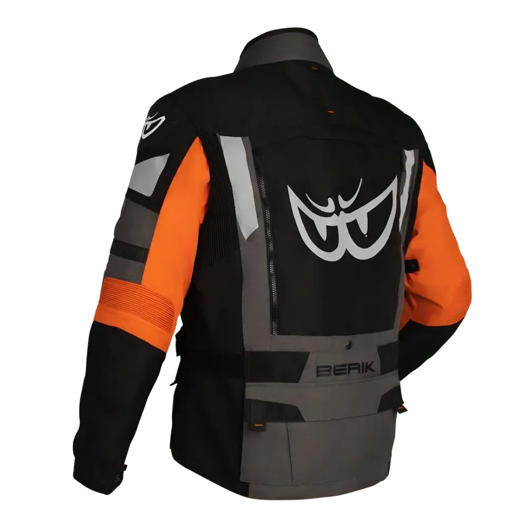 Berik Explorer ADV Jacket - Black/Orange