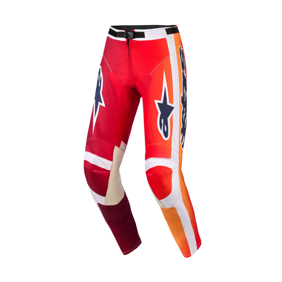 Alpinestars 2026 Racer Portl MX Pants - Red/Light Grey/Dark Grey