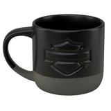 Harley-Davidson Open Bar & Sheild Pottery Style Mug
