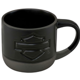 Harley-Davidson Open Bar & Sheild Pottery Style Mug