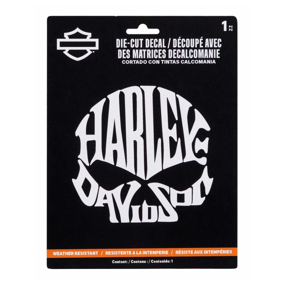 Harley-Davidson Willie G Skull Decal