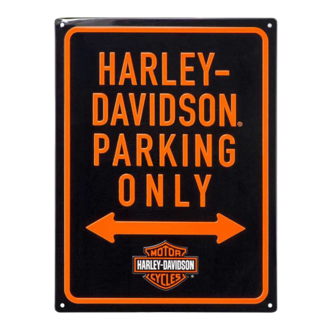 Harley-Davidson Parking Only Tin Sign