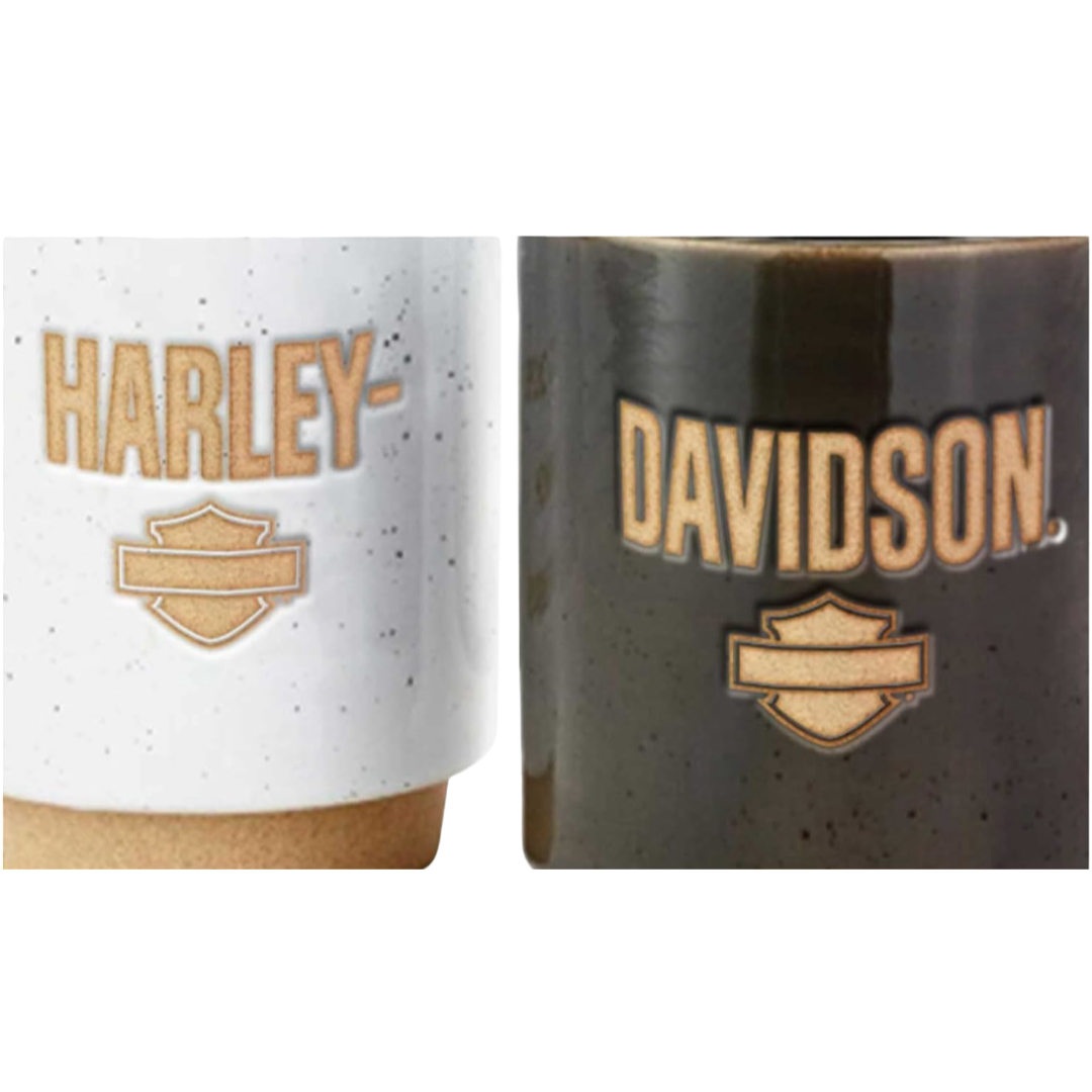 Harley-Davidson Sculpted Stackable Mugs