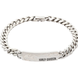 Harley-Davidson Men's 9 in. H-D Etched Flame Flex Bracelet