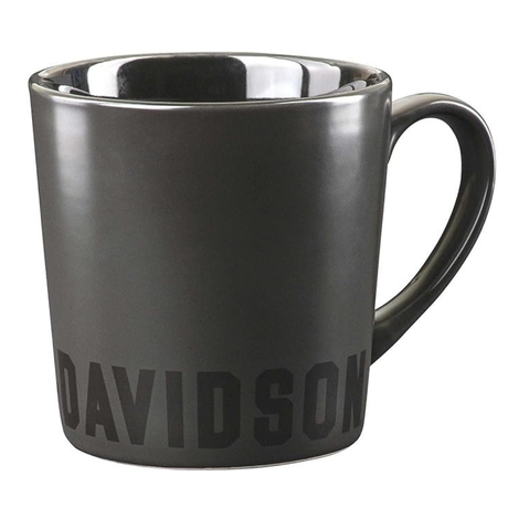 Harley-Davidson Bold Text Ceramic Mug