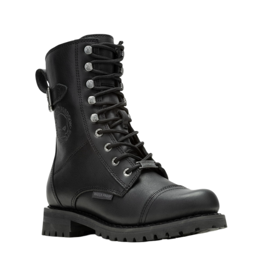 Harley-Davidson Women's Balsa Skull Boots - Black