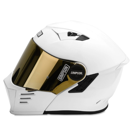 Simpson MOD Bandit  Helmet - White
