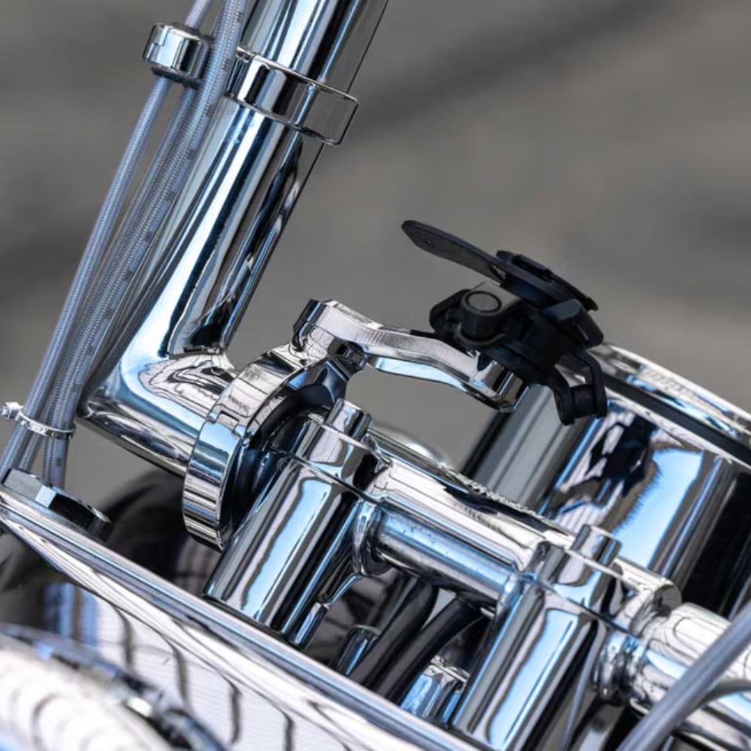 Quad Lock Motorcycle Handlebar Mount Pro - Chrome