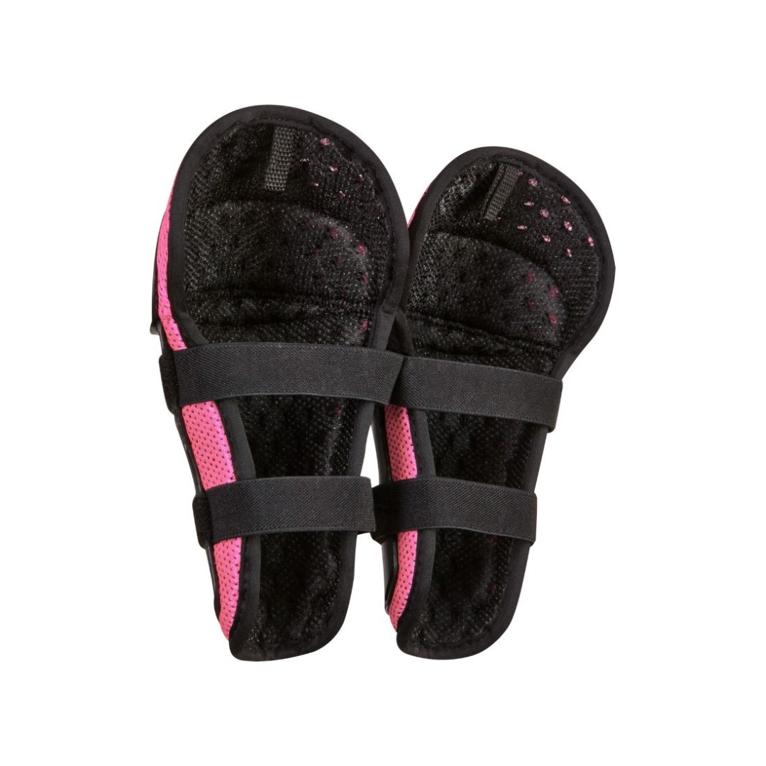 Fox Kids Peewee PW-1 Knee Guards - Black/Pink