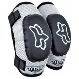 Fox Peewee Titan Elbow Guard - Black/Silver