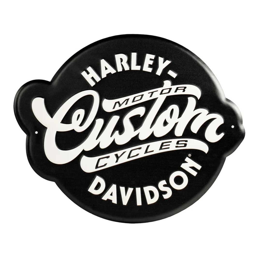Harley-Davidson Custom Motorcycle Metal Sign