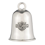Harley-Davidson #1 Dad Bar & Shield Logo Ride Bell - Silver/Black