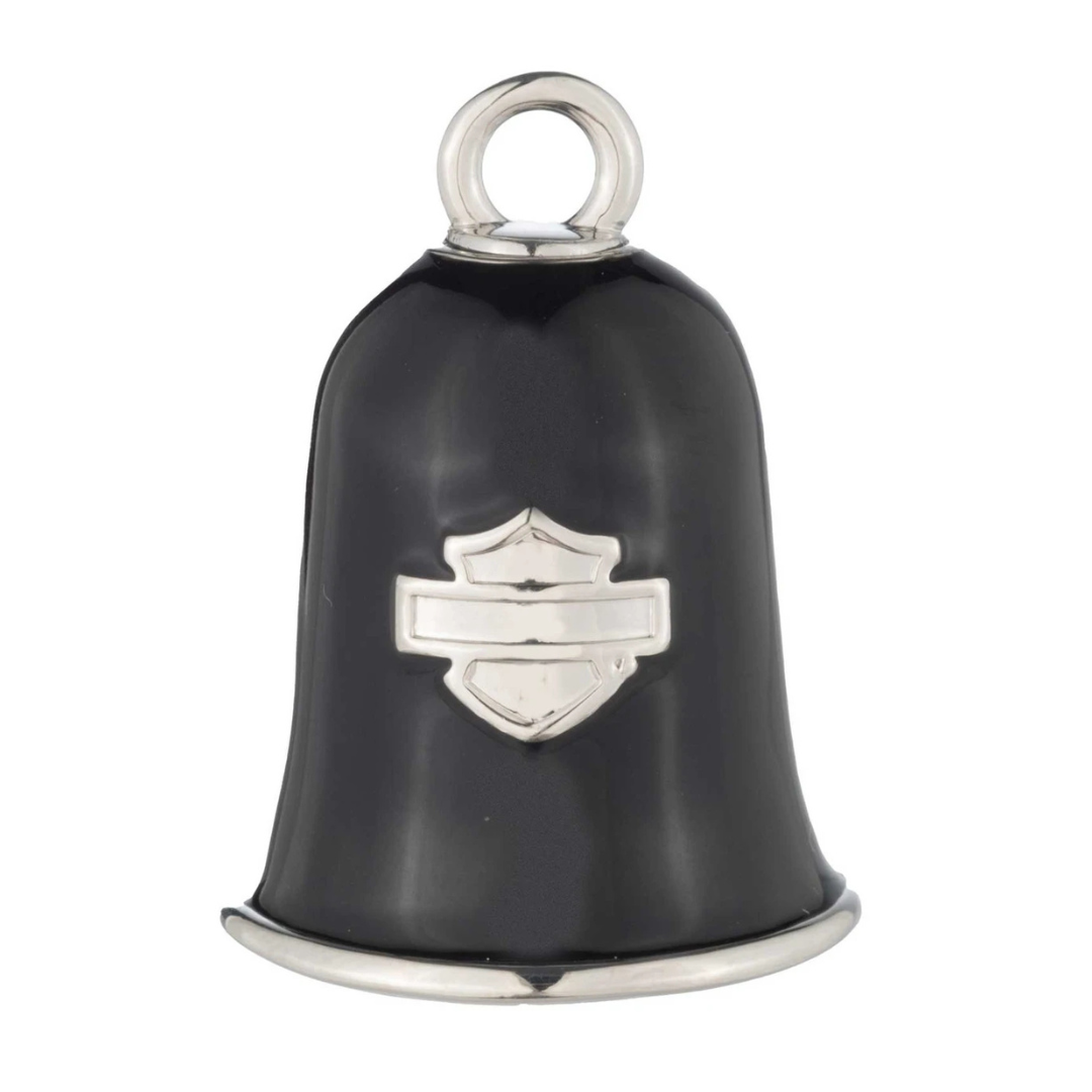Harley-Davidson Willie G Skull Logo Ride Bell - Black/Silver