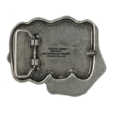 Harley-Davidson Men's Logo Knuckle Belt Buckle - Silver Nickel Finish