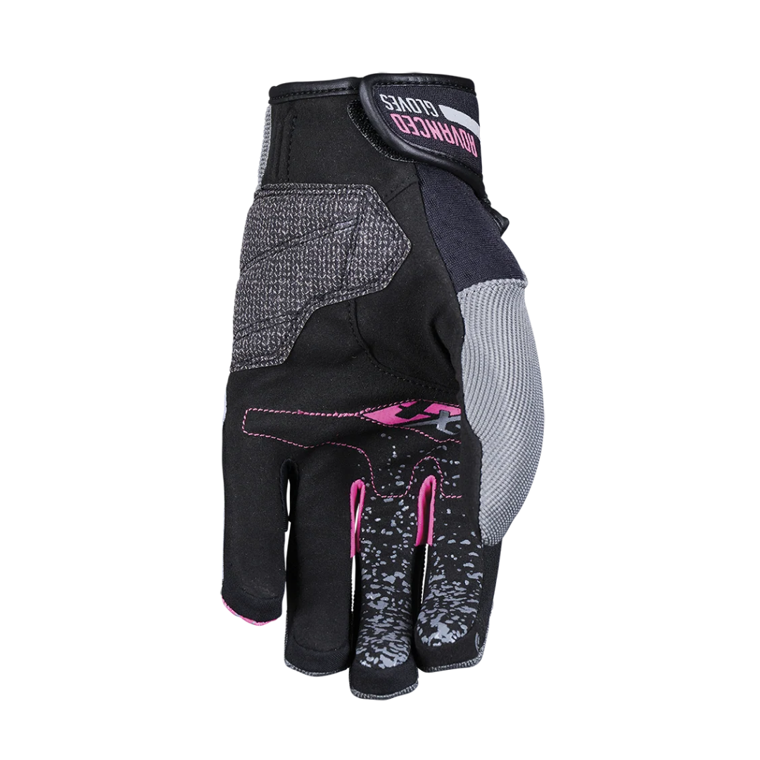 Five TFX4 Women's Gloves - Grey/Pink
