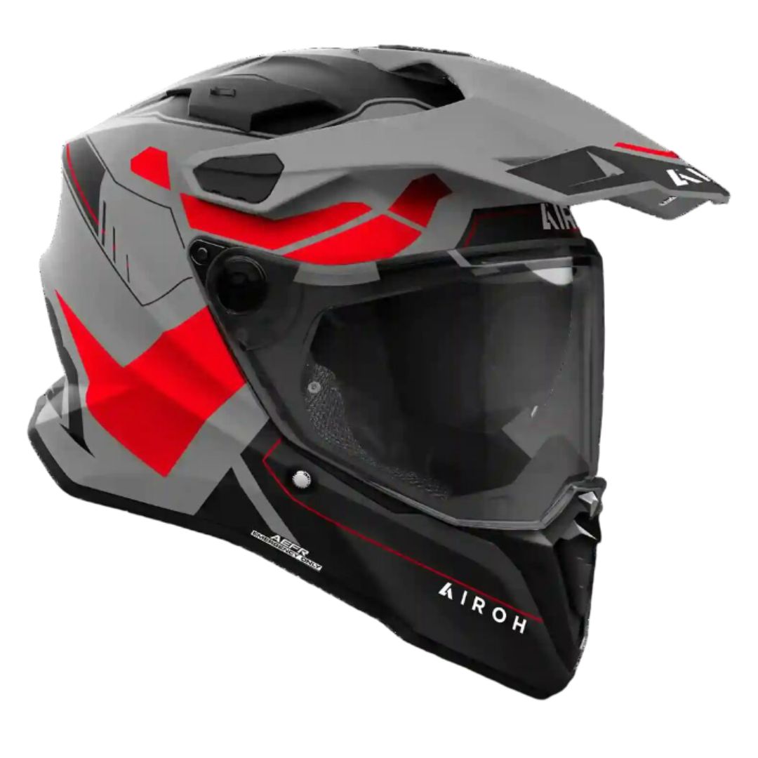 Airoh Commander 2 Reveal MX Helmet - Red Matt