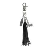 Harley-Davidson Black Tassel Key Chain