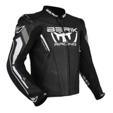 Berik Apex Leather Jacket - Black