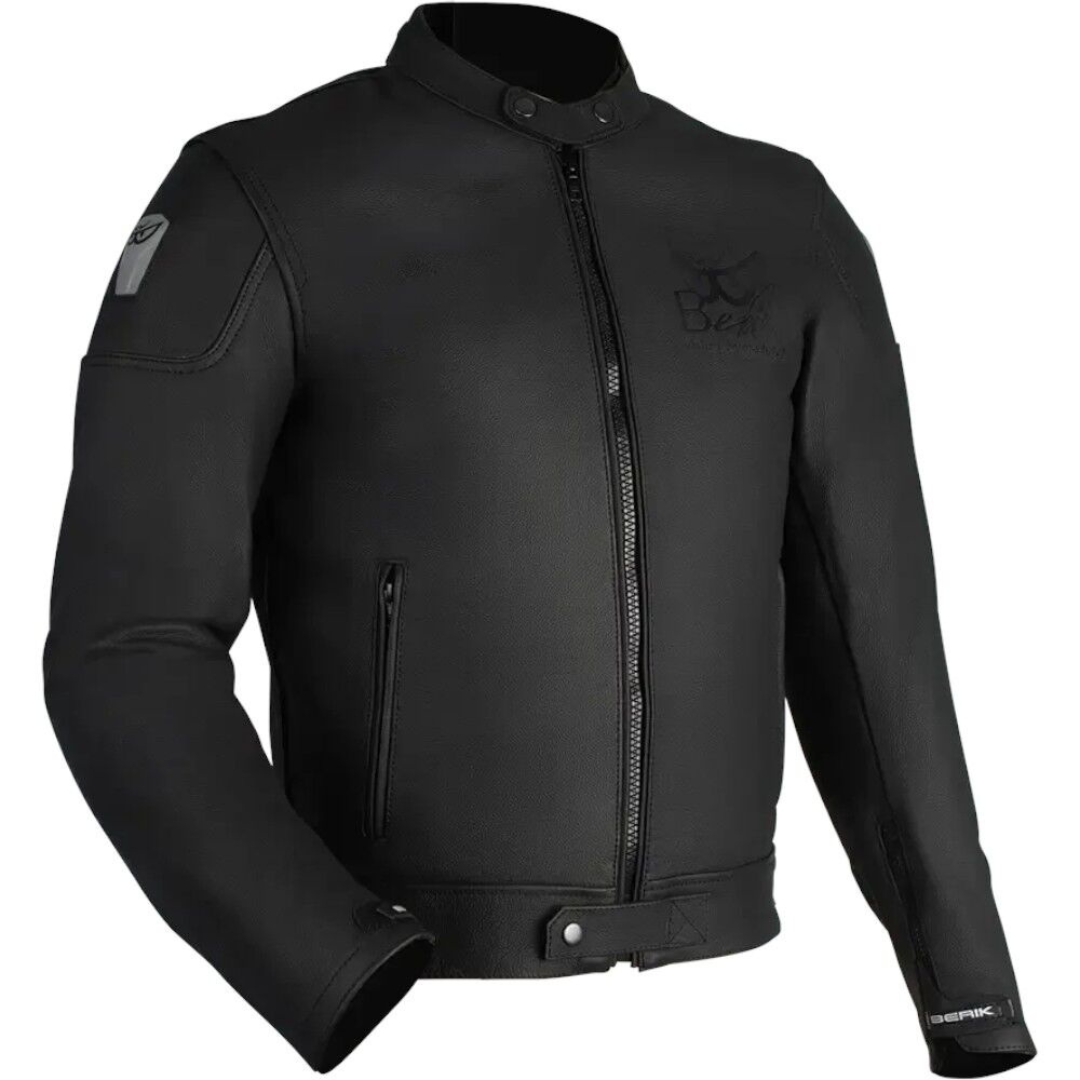 Berik Custom Leather Jacket - Black