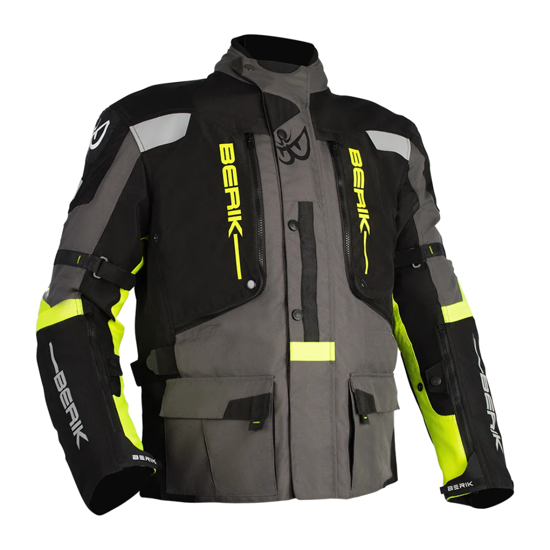Berik Explorer ADV Jacket High Visibility  - Black/Gray
