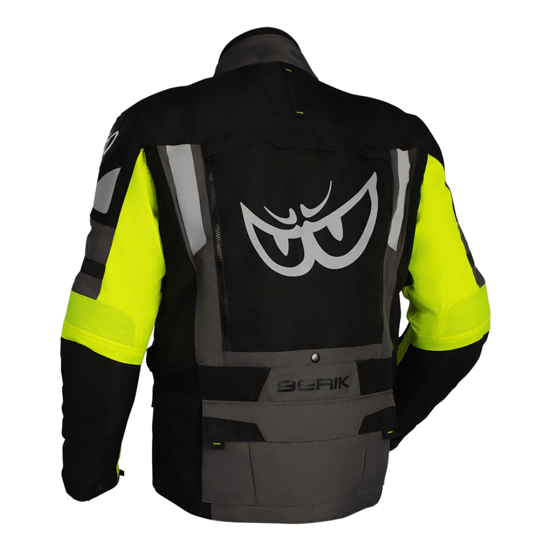 Berik Explorer ADV Jacket High Visibility  - Black/Gray