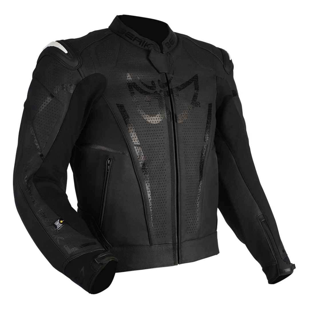 Berik Monza Leather Jacket - Black