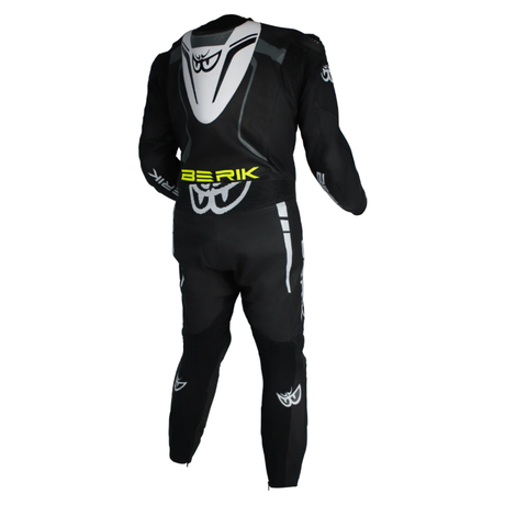 Berik Sicily Race Suit - Black/Hi Vis