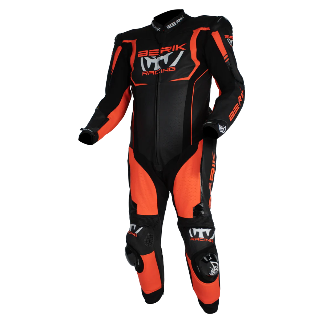 Berik Mugello Race Suit - Black/Red