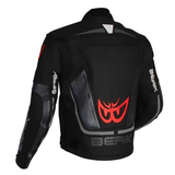 Berik Strada Leather Jacket - Black/White