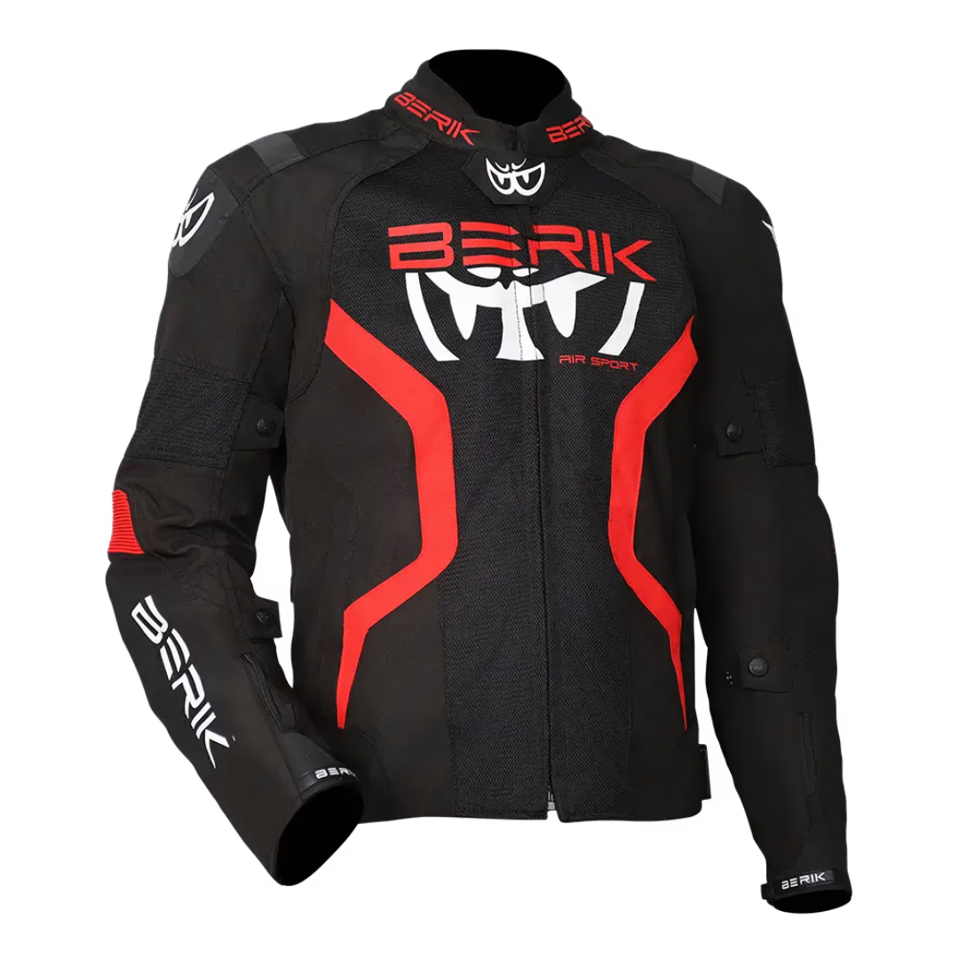 Berik Vivere Jacket - Black/Red