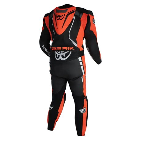 Berik Sicily Race Suit - Black/Grey/Red