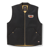 Dickies x Harley-Davidson Men's Woven Oversized Vest - Black