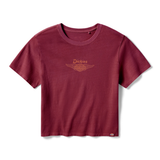 Dickies x Harley-Davidson Women's Built to Outlast Boxy Fit Tee - Red