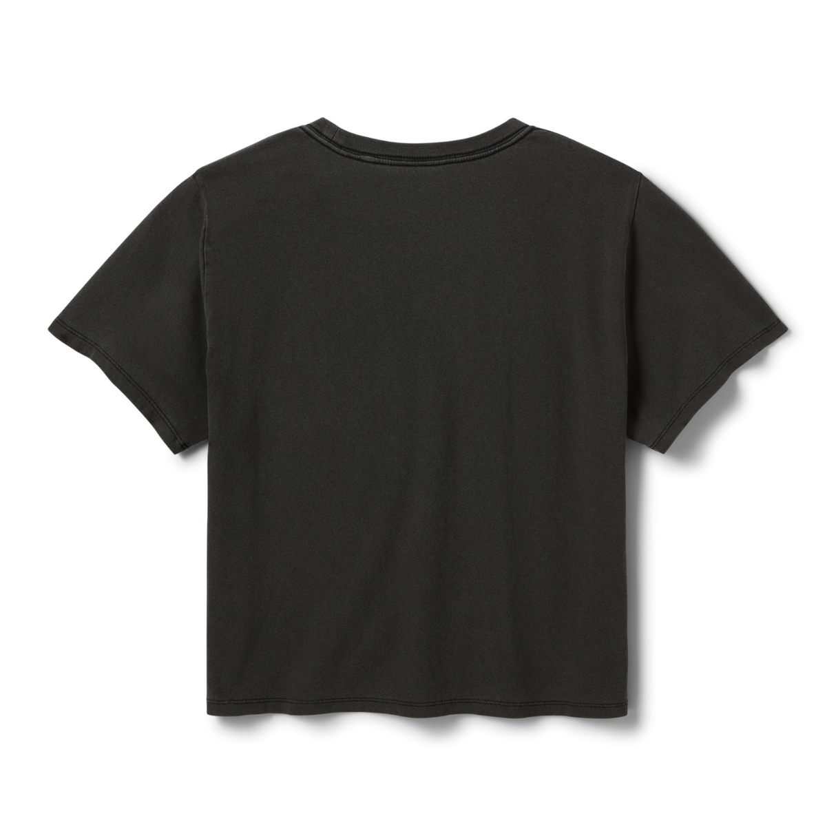 Dickies x Harley-Davidson Women's Triple Horse Boxy Fit Tee - Washed Black