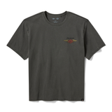Dickies x Harley-Davidson Men's 1930's Moto Racer Heavyweight Pigment Dyed Tee - Washed Black