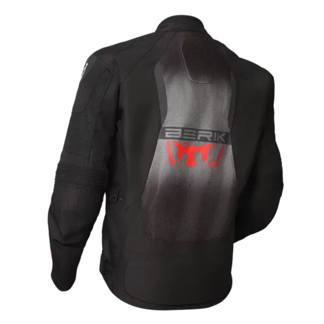 Berik Imola Jacket - Black/Grey/Red