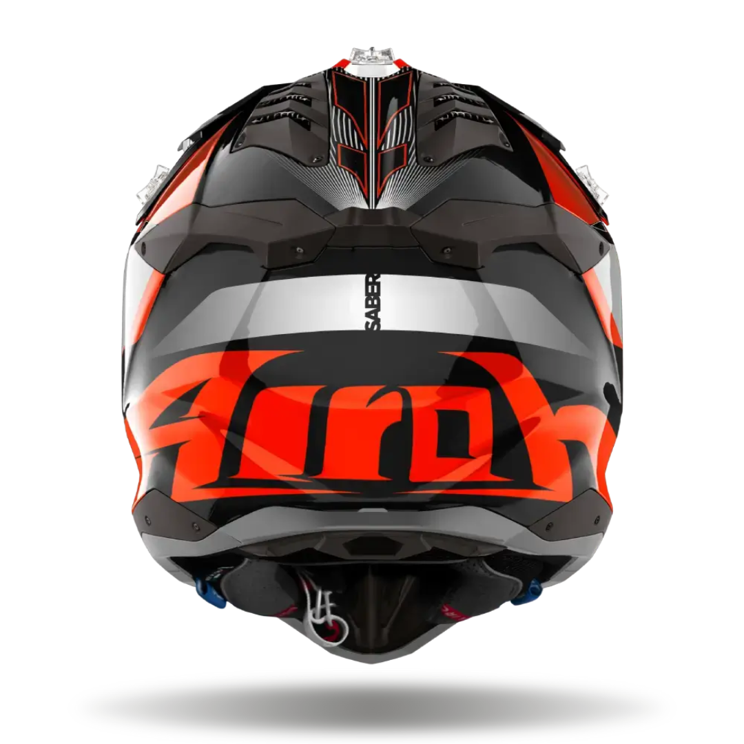 Airoh Aviator 3 Saber - Orange Gloss