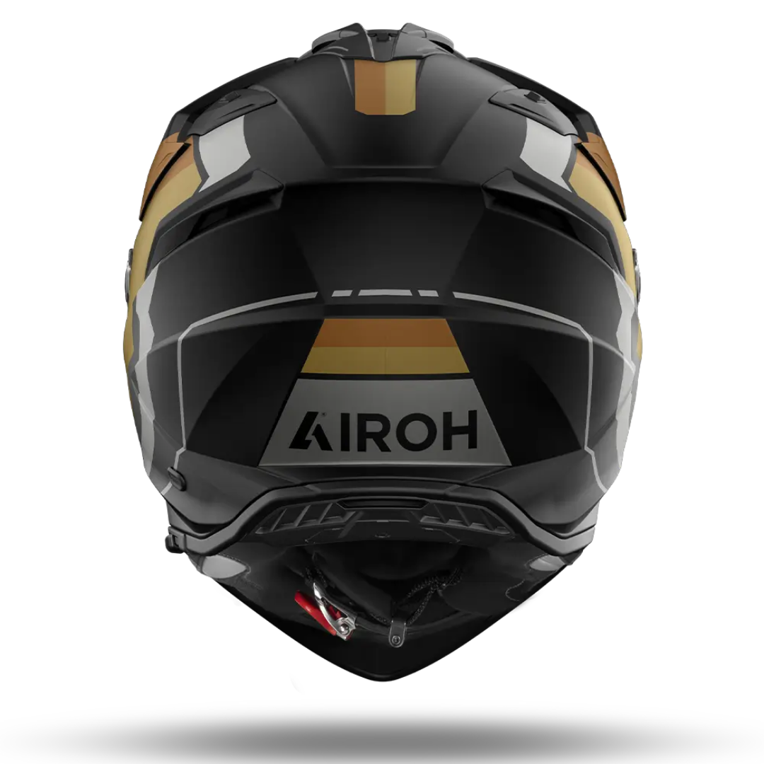 Airoh Bandit 'Horn' Helmet - Gold Matt